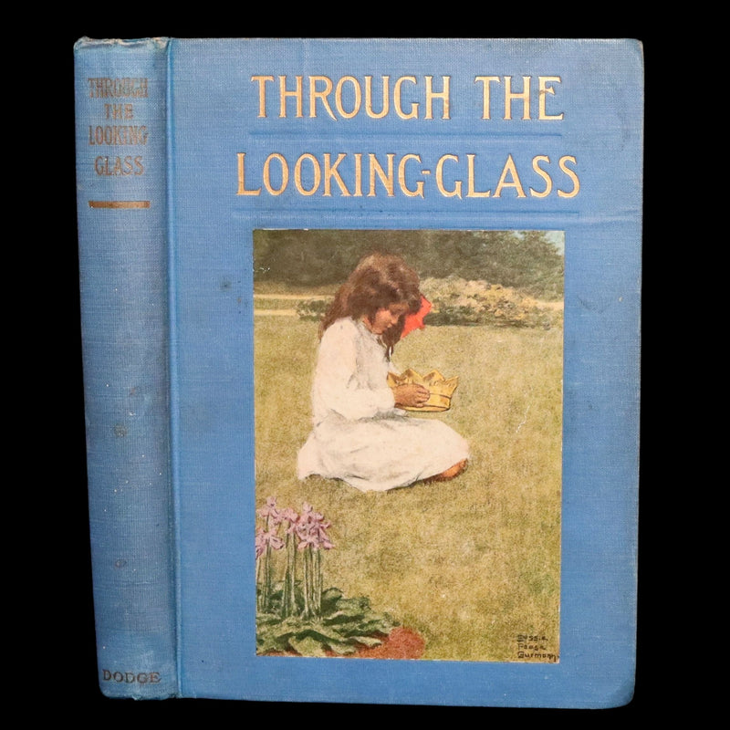 1909 Scarce Binding - Alice Through the Looking-Glass by Bessie Pease Gutmann