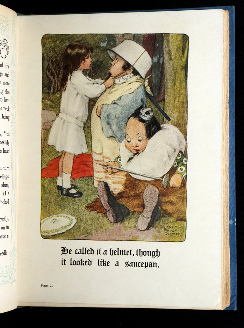 1909 Scarce Binding - Alice Through the Looking-Glass by Bessie Pease Gutmann