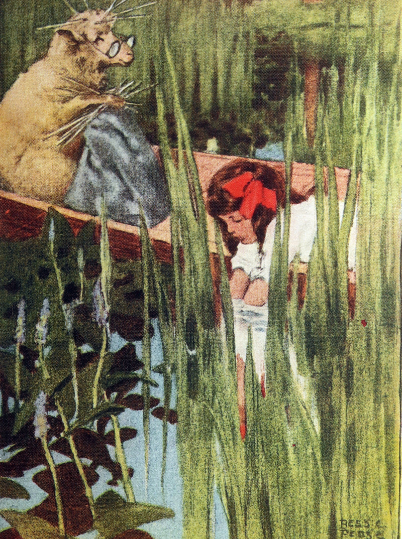 1909 Scarce Binding - Alice Through the Looking-Glass by Bessie Pease Gutmann