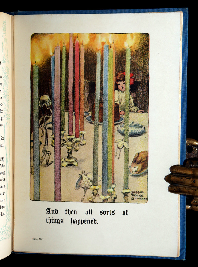 1909 Scarce Binding - Alice Through the Looking-Glass by Bessie Pease Gutmann