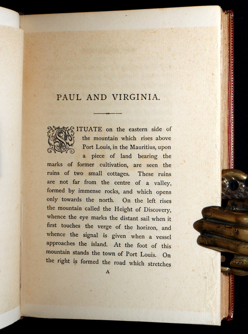 1881 Rare Limited Edition - Paul and Virginia. With a Memoir, Illustrated