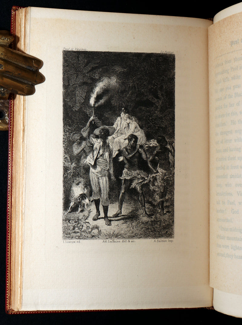 1881 Rare Limited Edition - Paul and Virginia. With a Memoir, Illustrated