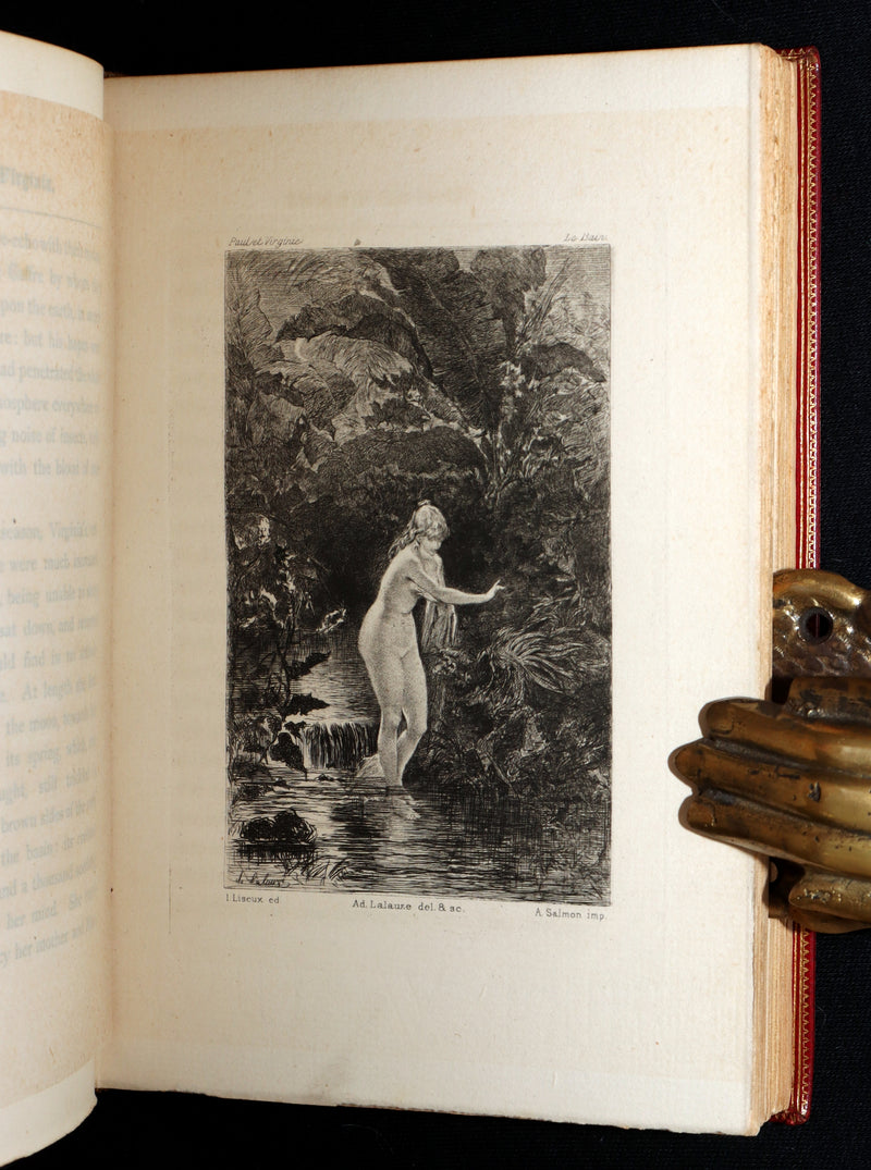 1881 Rare Limited Edition - Paul and Virginia. With a Memoir, Illustrated