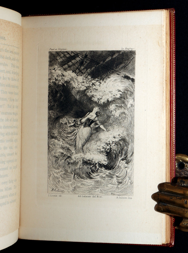 1881 Rare Limited Edition - Paul and Virginia. With a Memoir, Illustrated