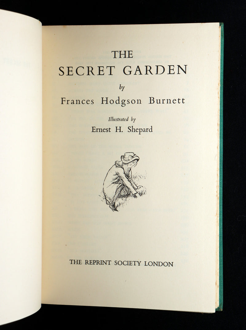 1956 First Illustrated Edition by Shepard - The Secret Garden by F.H. Burnett