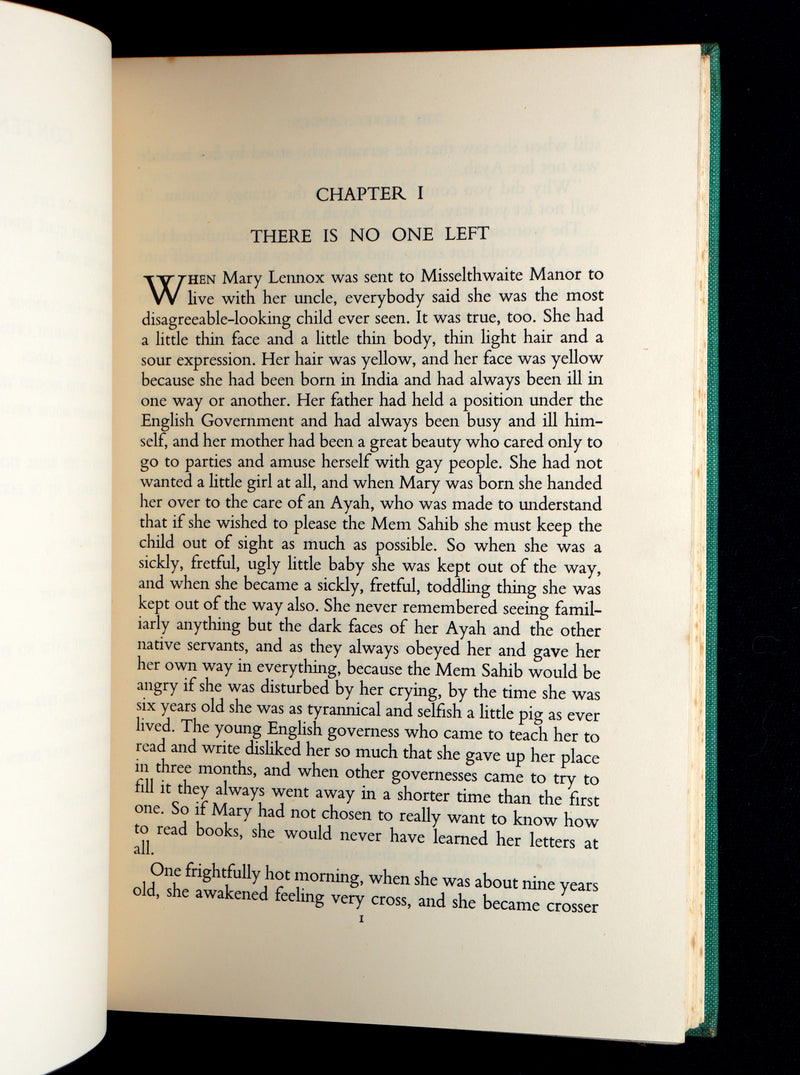 1956 First Illustrated Edition by Shepard - The Secret Garden by F.H. Burnett