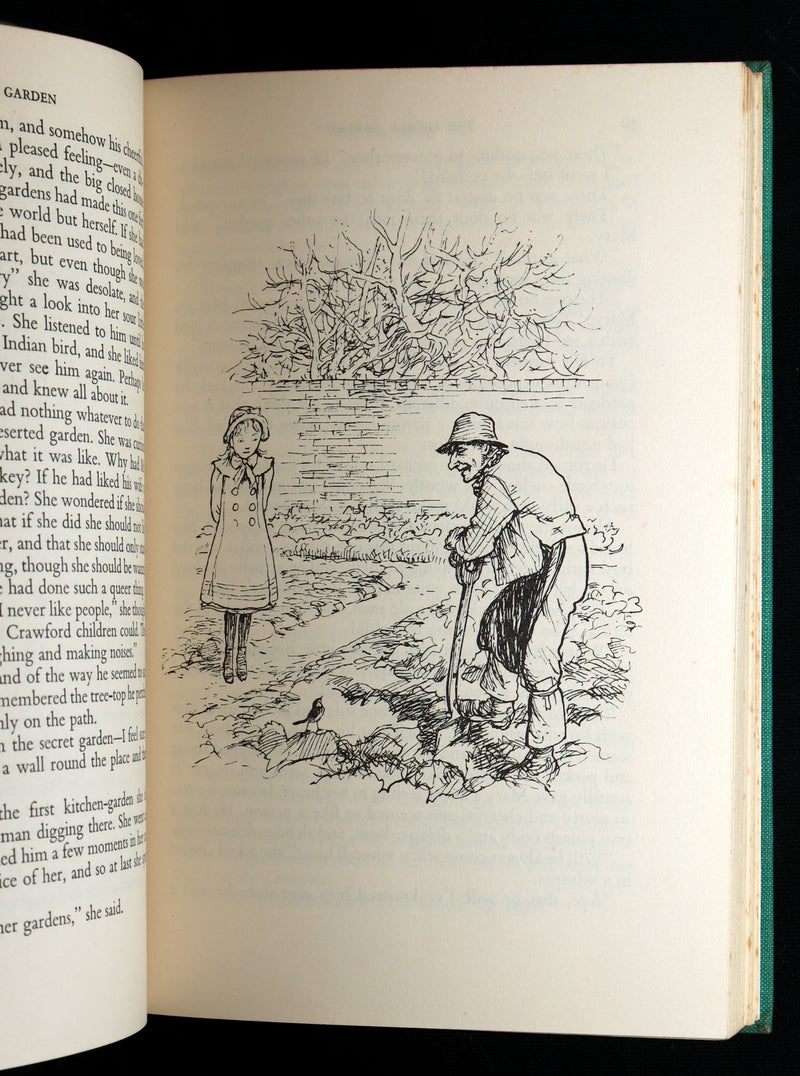 1956 First Illustrated Edition by Shepard - The Secret Garden by F.H. Burnett