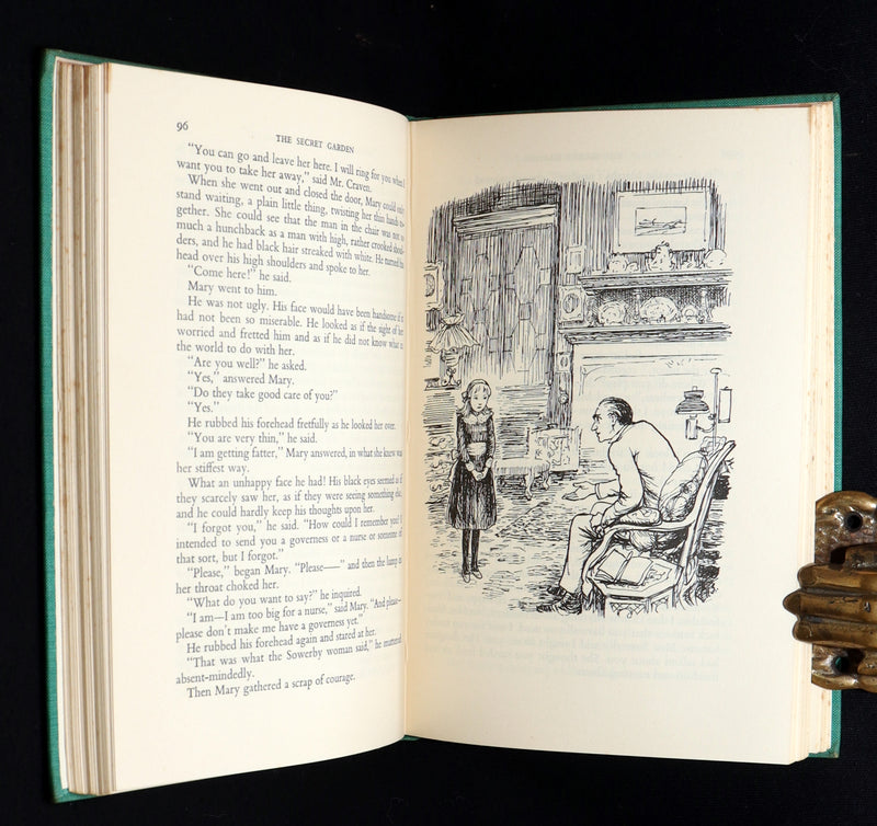 1956 First Illustrated Edition by Shepard - The Secret Garden by F.H. Burnett