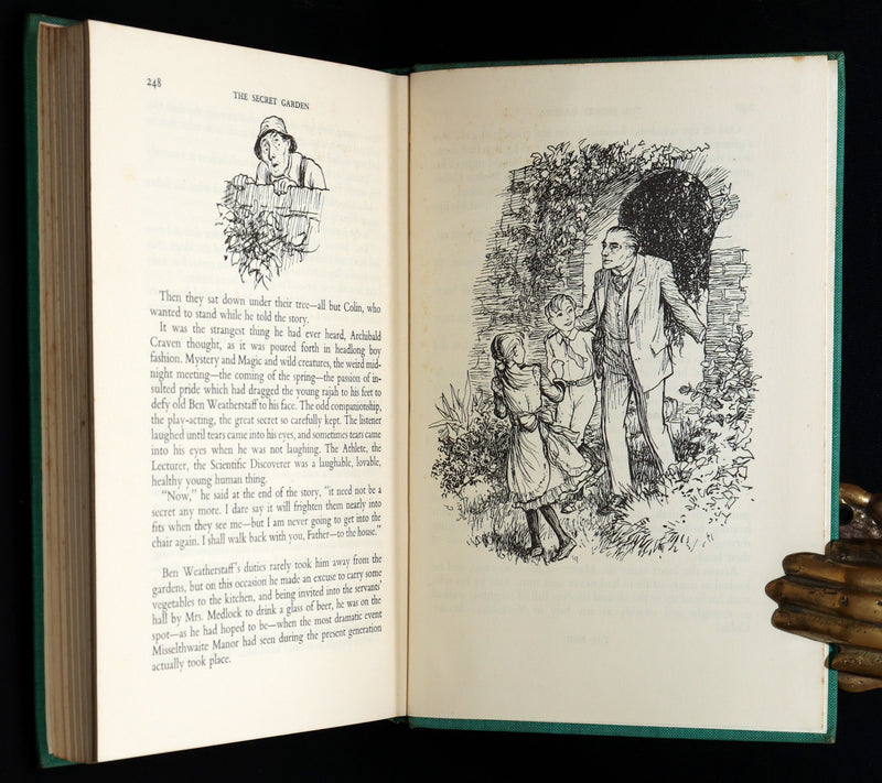 1956 First Illustrated Edition by Shepard - The Secret Garden by F.H. Burnett