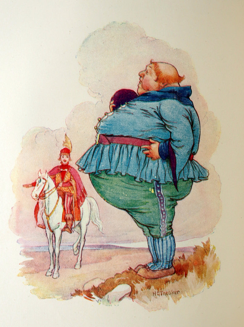 1920 Rare Book - Grimm's Fairy Tales with 48 Colour Plates By Harry G. Theaker