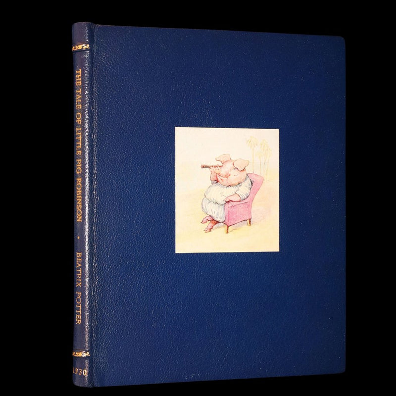 1930 First Edition bound by Asprey- Beatrix Potter's Tale of Little Pig Robinson
