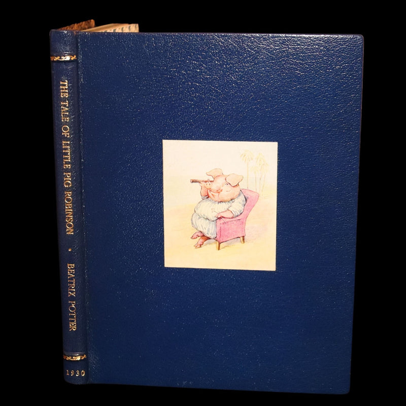 1930 First Edition bound by Asprey- Beatrix Potter's Tale of Little Pig Robinson