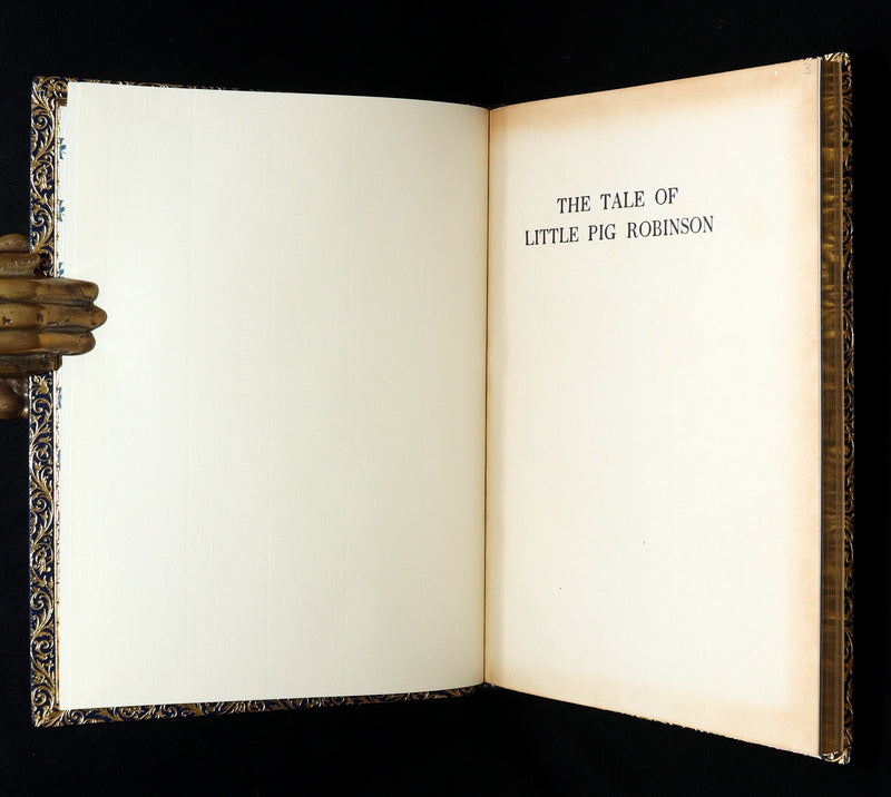 1930 First Edition bound by Asprey- Beatrix Potter's Tale of Little Pig Robinson