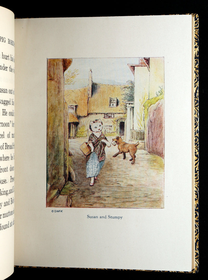1930 First Edition bound by Asprey- Beatrix Potter's Tale of Little Pig Robinson