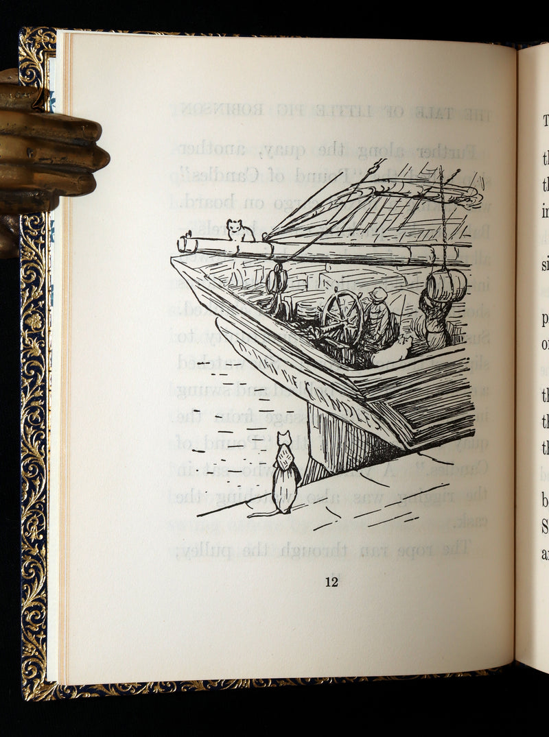 1930 First Edition bound by Asprey- Beatrix Potter's Tale of Little Pig Robinson