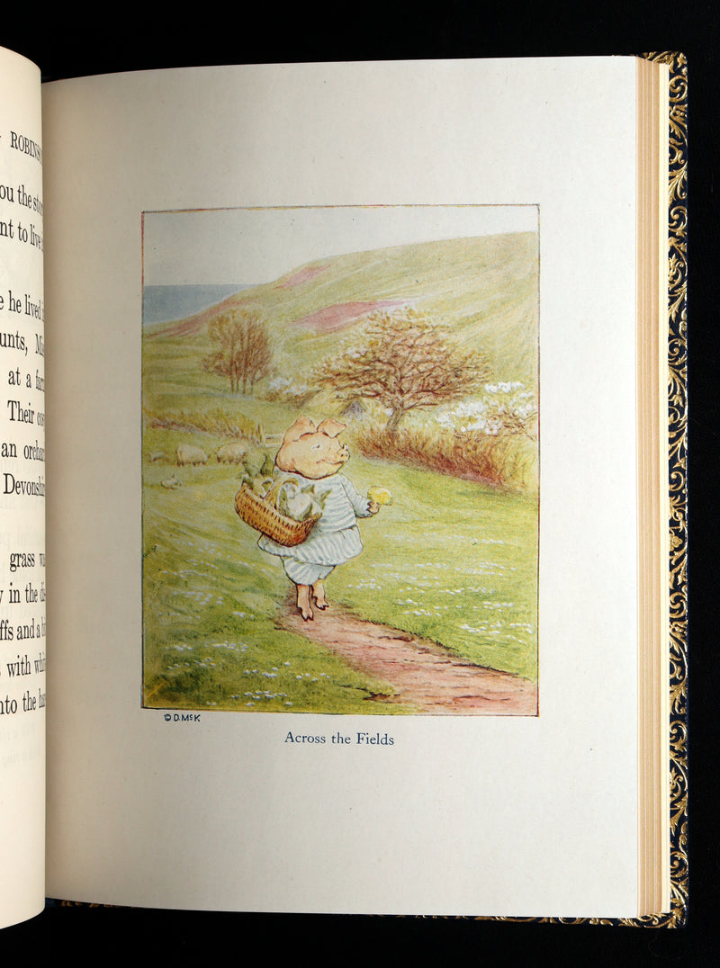 1930 First Edition bound by Asprey- Beatrix Potter's Tale of Little Pig Robinson