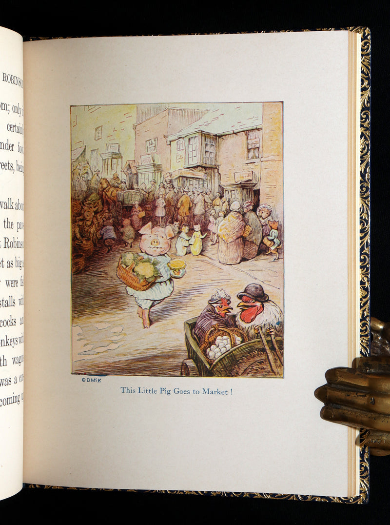 1930 First Edition bound by Asprey- Beatrix Potter's Tale of Little Pig Robinson