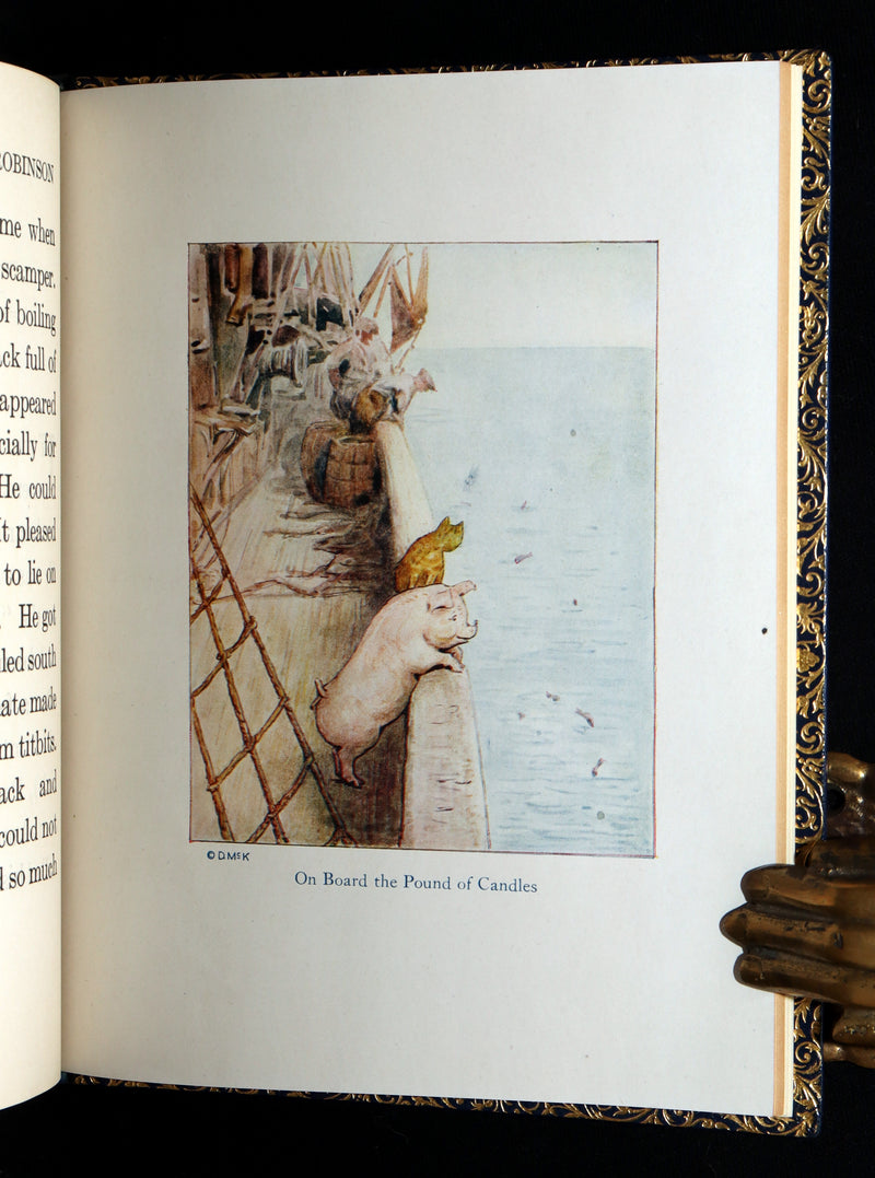 1930 First Edition bound by Asprey- Beatrix Potter's Tale of Little Pig Robinson