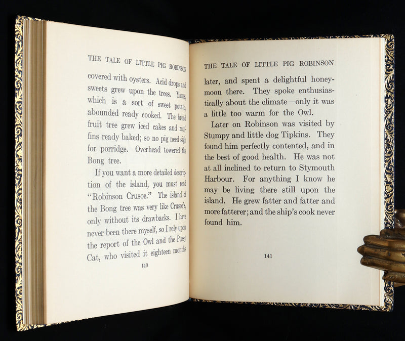 1930 First Edition bound by Asprey- Beatrix Potter's Tale of Little Pig Robinson