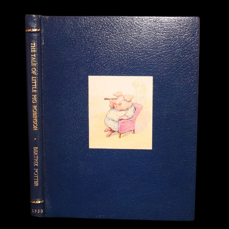 1930 First Edition bound by Asprey- Beatrix Potter's Tale of Little Pig Robinson