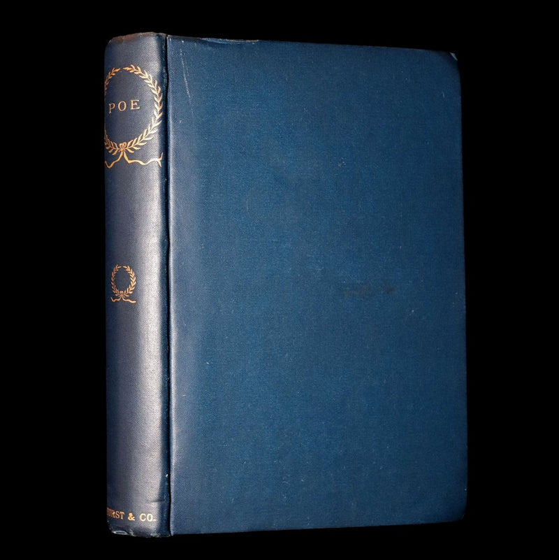 1890 Rare Book - Poems of Edgar Allan Poe with Memoir of the Poet