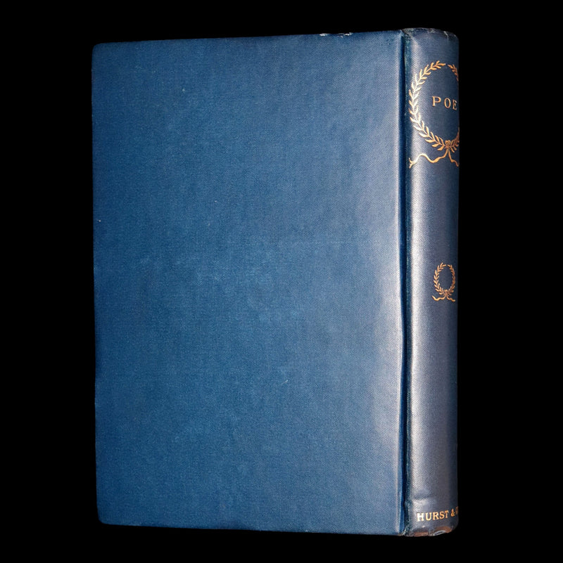 1890 Rare Book - Poems of Edgar Allan Poe with Memoir of the Poet