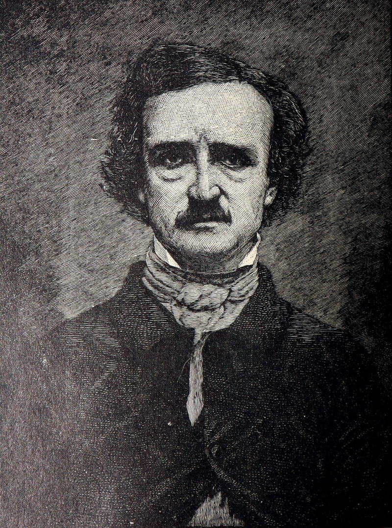 1890 Rare Book - Poems of Edgar Allan Poe with Memoir of the Poet