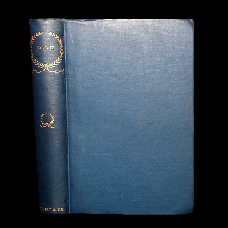 1890 Rare Book - Poems of Edgar Allan Poe with Memoir of the Poet