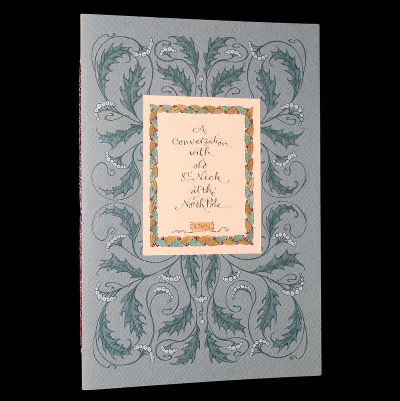 2018 Scarce 1stED - Old St. Nick at the North Pole by Charles van Sandwyk