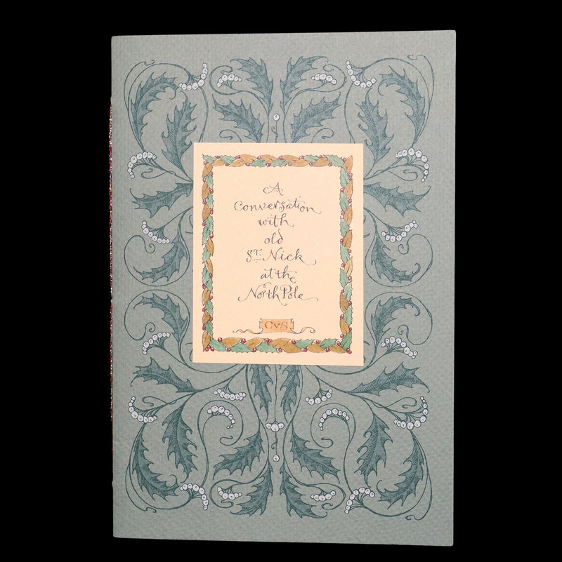 2018 Scarce 1stED - Old St. Nick at the North Pole by Charles van Sandwyk