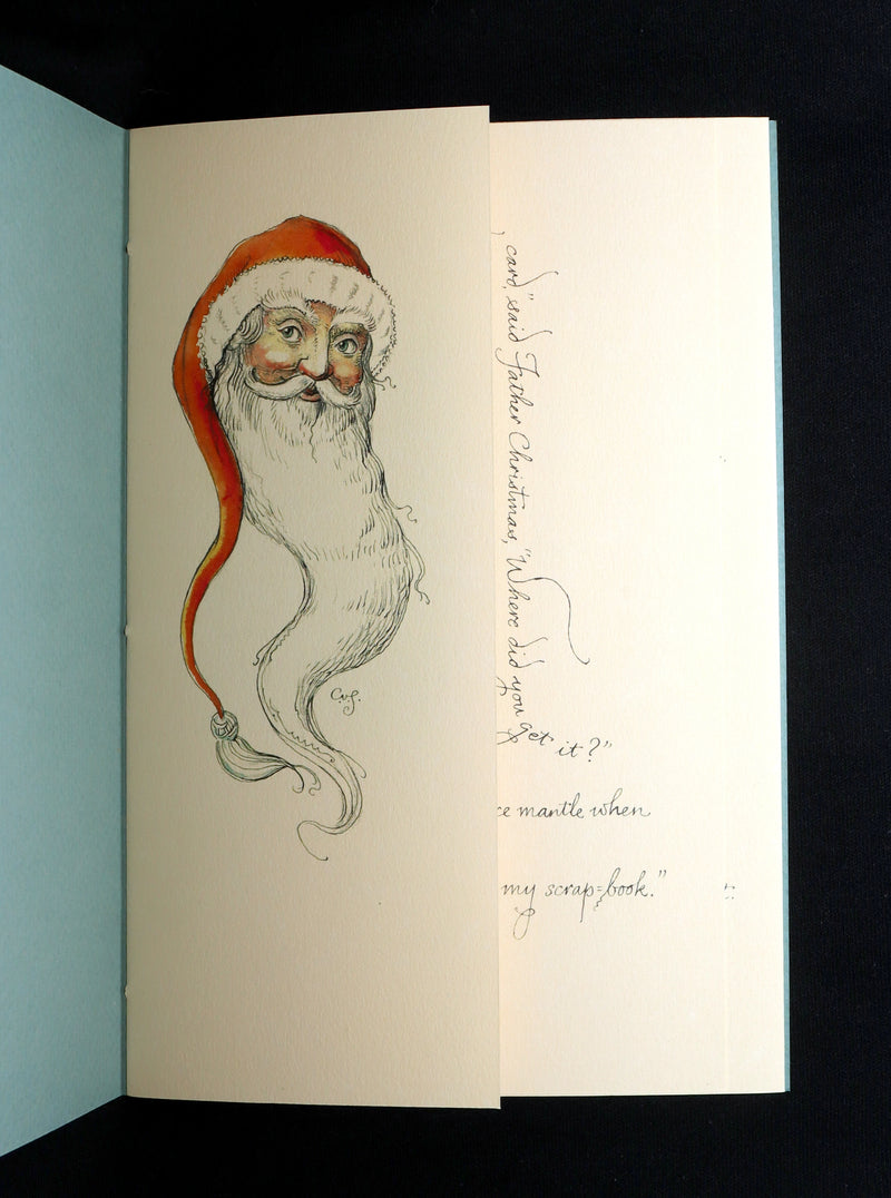 2018 Scarce 1stED - Old St. Nick at the North Pole by Charles van Sandwyk