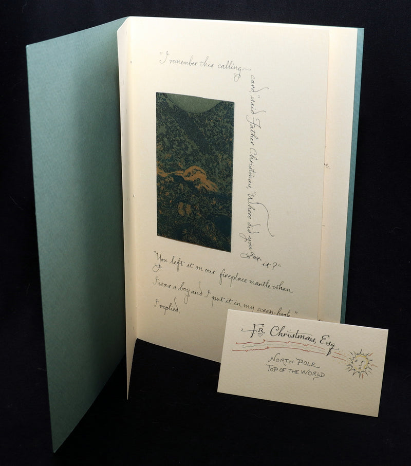 2018 Scarce 1stED - Old St. Nick at the North Pole by Charles van Sandwyk