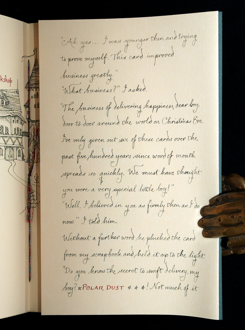 2018 Scarce 1stED - Old St. Nick at the North Pole by Charles van Sandwyk