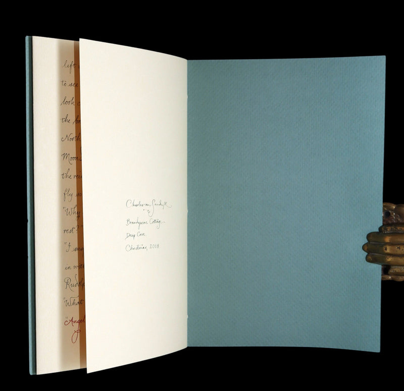 2018 Scarce 1stED - Old St. Nick at the North Pole by Charles van Sandwyk