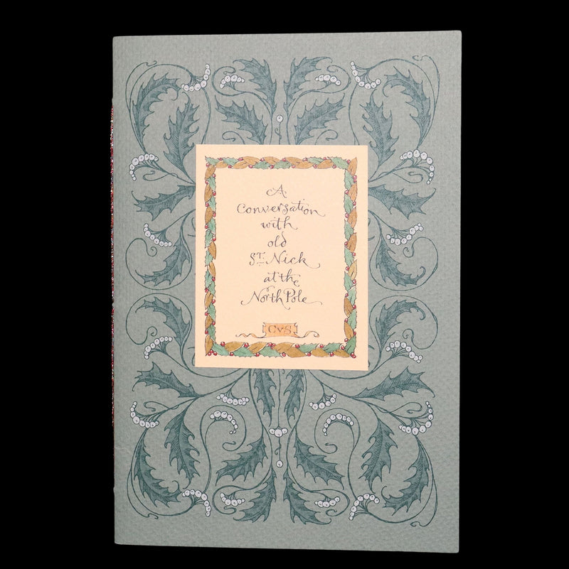 2018 Scarce 1stED - Old St. Nick at the North Pole by Charles van Sandwyk