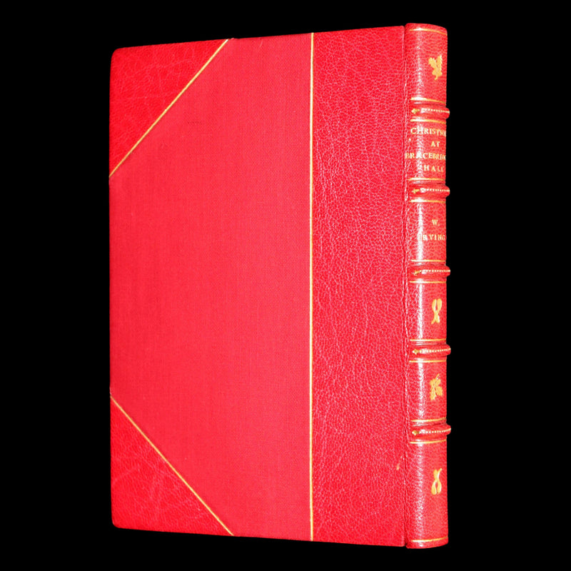 1904 First Arthur A. Dixon Illustrated Edition - Christmas at Bracebridge Hall