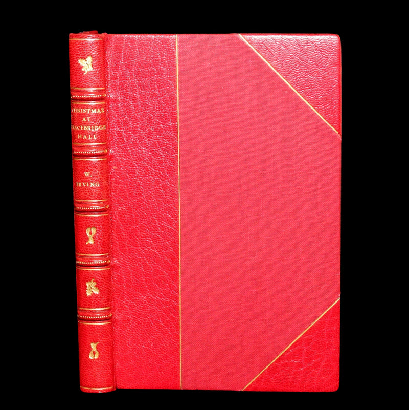 1904 First Arthur A. Dixon Illustrated Edition - Christmas at Bracebridge Hall