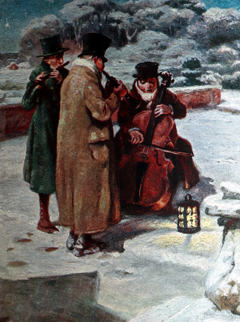 1904 First Arthur A. Dixon Illustrated Edition - Christmas at Bracebridge Hall