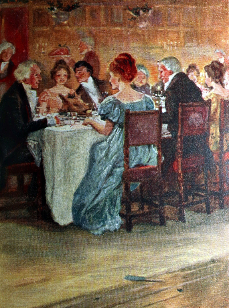 1904 First Arthur A. Dixon Illustrated Edition - Christmas at Bracebridge Hall