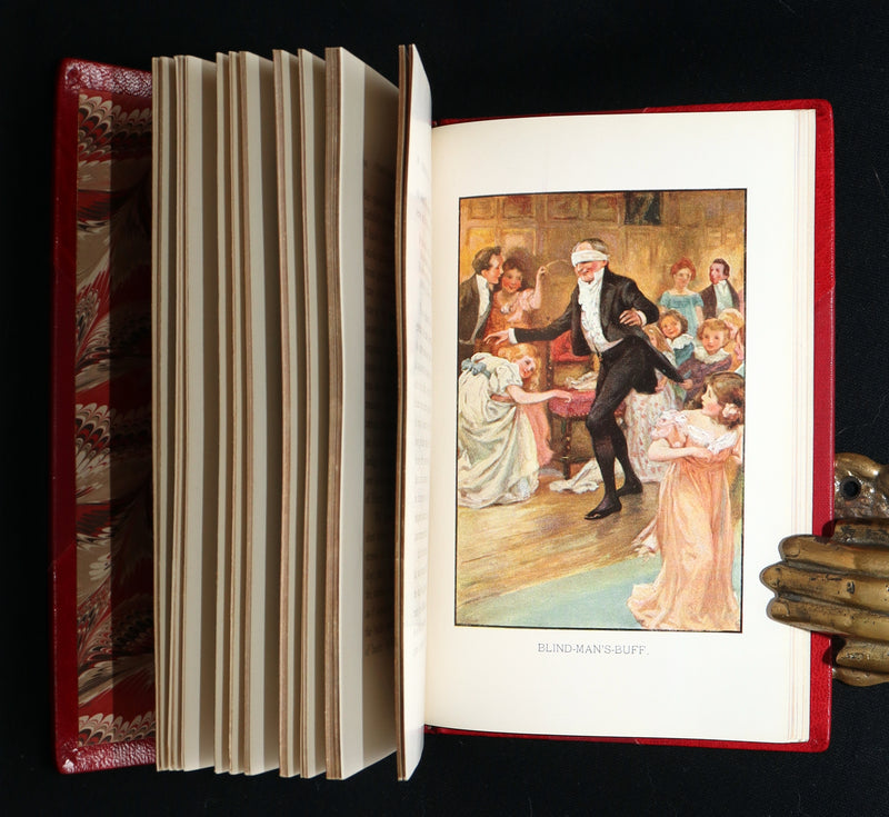 1904 First Arthur A. Dixon Illustrated Edition - Christmas at Bracebridge Hall