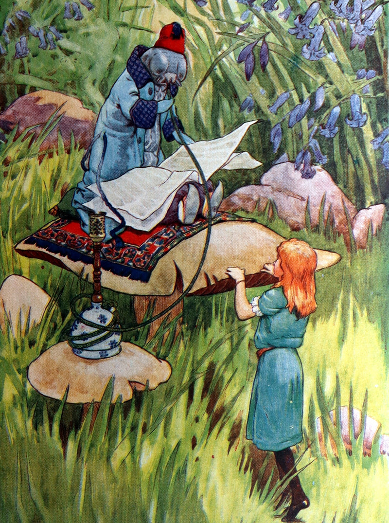 1920 Rare Book - Alice's Adventures in Wonderland Illustrated by Frank Adams