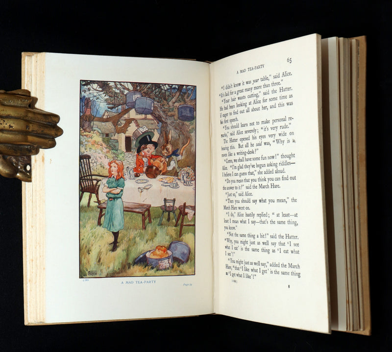 1920 Rare Book - Alice's Adventures in Wonderland Illustrated by Frank Adams