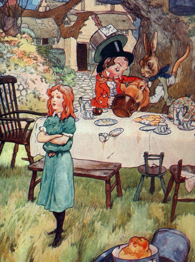 1920 Rare Book - Alice's Adventures in Wonderland Illustrated by Frank Adams