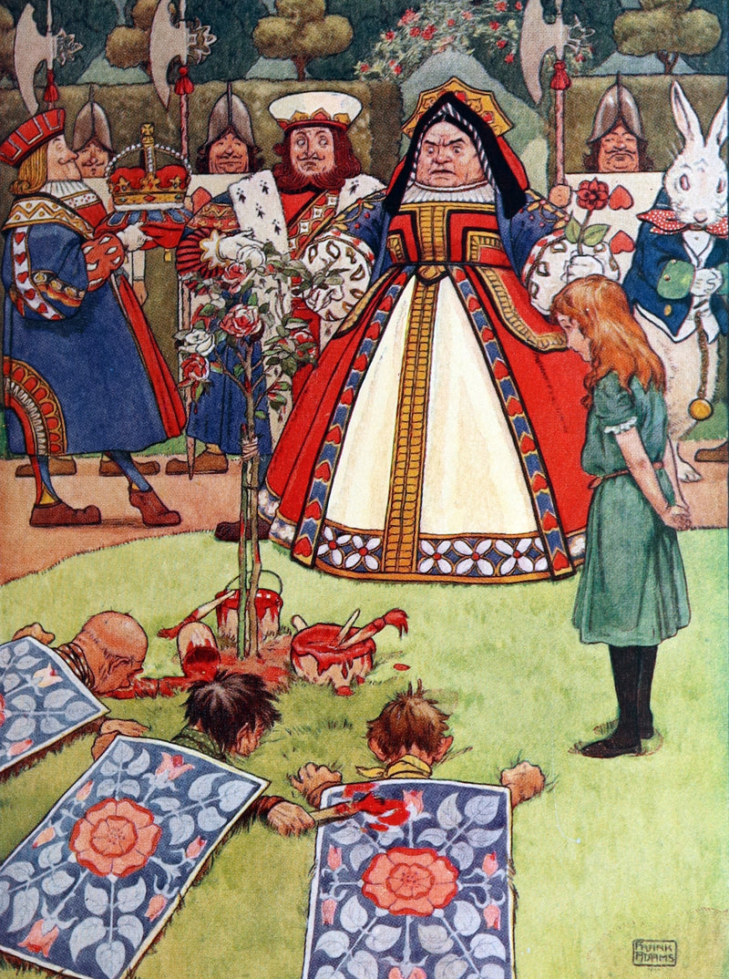 1920 Rare Book - Alice's Adventures in Wonderland Illustrated by Frank Adams