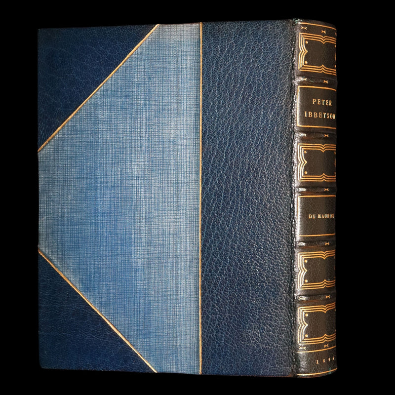 1896 Rare Book - Peter Ibbetson, A strange tale of Communication through Dreams