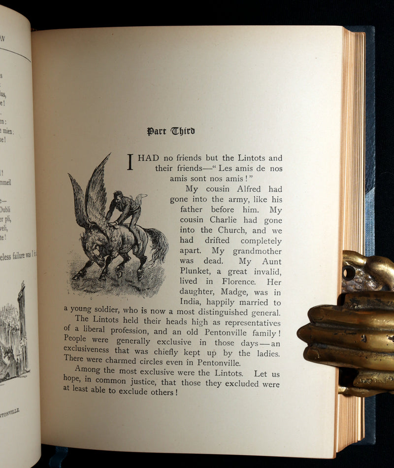 1896 Rare Book - Peter Ibbetson, A strange tale of Communication through Dreams