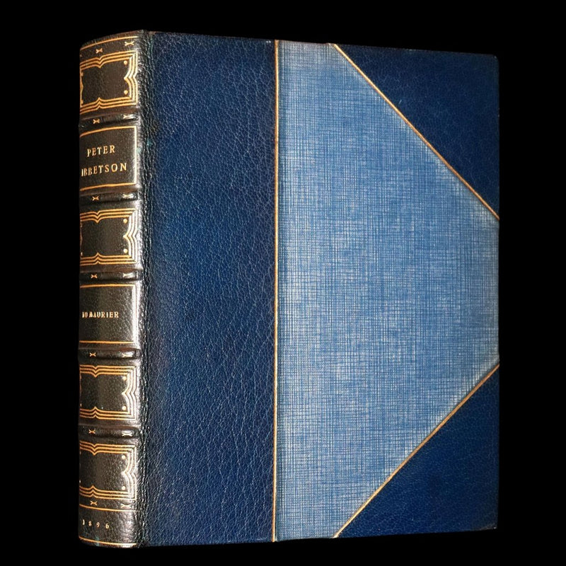 1896 Rare Book - Peter Ibbetson, A strange tale of Communication through Dreams