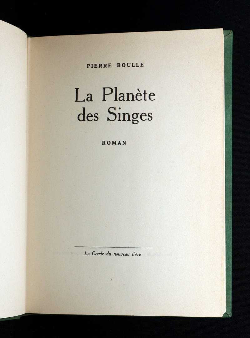 1963 Rare First Limited Edition #419- The Planet of the Apes, Planete des Singes