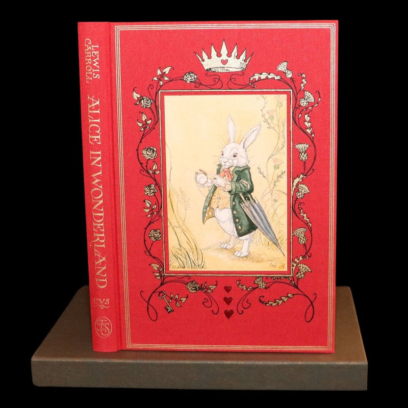 2019 Signed First Edition - Alice in Wonderland, Charles van Sandwyk Illustrator