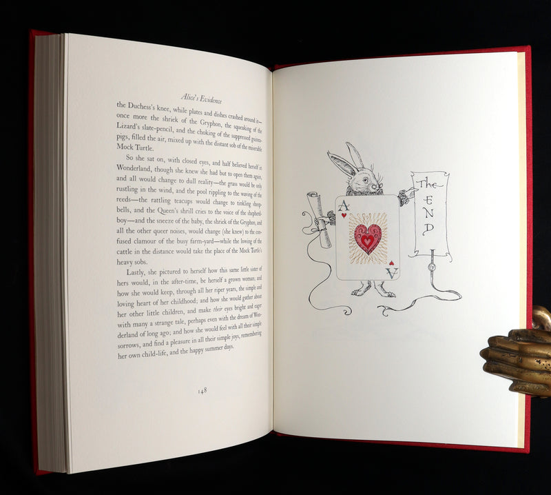 2019 Signed First Edition - Alice in Wonderland, Charles van Sandwyk Illustrator